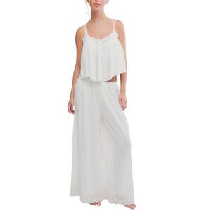 intimately fp Women's Woven Wide Leg Pants - Ivory XS